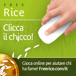 Freerice al Festival  di Internazionale a Ferrara lancia il sito italiano. Un gioco online che si trasforma in riso per chi ha fame