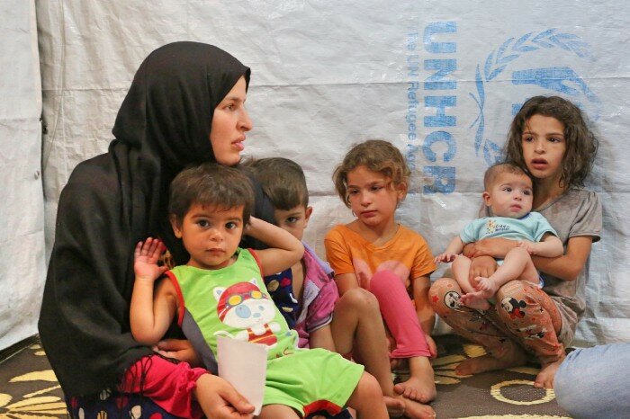 Aiutare subito i più vulnerabili, come Fatima e i suoi figli.