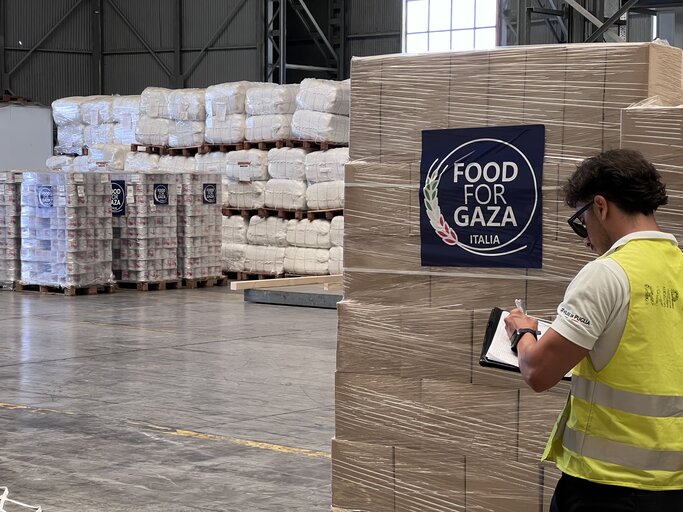 Food For Gaza, un'iniziativa umanitaria italiana 