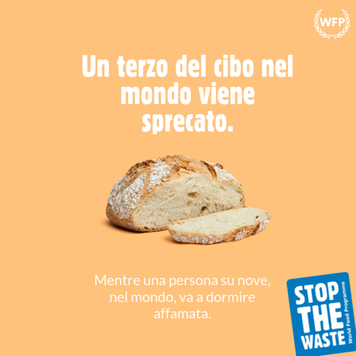 Il World Food Programme lancia #StopTheWaste, un movimento globale per combattere lo spreco alimentare