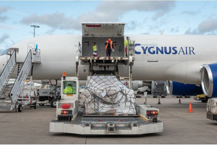 Covid-19: intensificati i voli umanitari con materiale di soccorso per l'Africa dal nuovo hub ONU per merci in Belgio