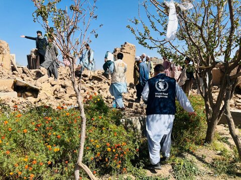 WFP sostiene i sopravvissuti al terremoto in Afghanistan