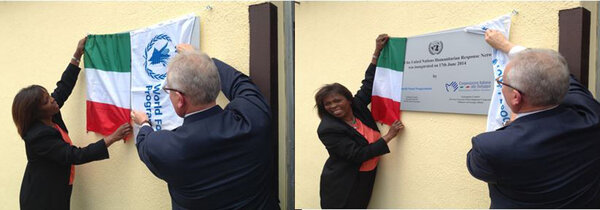 Direttore Esecutivo del WFP e Direttore Generale della DGCS inaugurano nuovi spazi Base di Pronto Intervento Umanitario delle Nazioni Unite a San Vito dei Normanni
