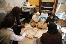 Il Direttore esecutivo del WFP in visita ai centri di assistenza alimentare in Siria