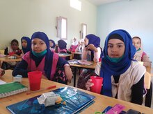 L'italia sostiene le madri e i bambini rifugiati Sahrawi in Algeria attraverso i programmi di alimentazione e nutrizione scolastica del WFP