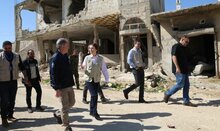 Il Direttore esecutivo WFP David Beasley e il Direttore esecutivo UNICEF Henrietta Fore nella due giorni di visita in Siria 