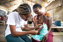  WFP/Theresa Piorr, Haïti. Attività di assistenza nutrizionale a Coteaux 