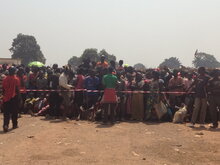 In Repubblica Centrafricana il WFP riprende distribuzioni di cibo alle famiglie sfollate all’aeroporto di Bangui