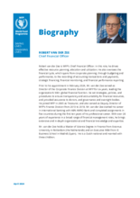 Biografia - Direttore finanziario, Robert van der Zee - aprile 2024